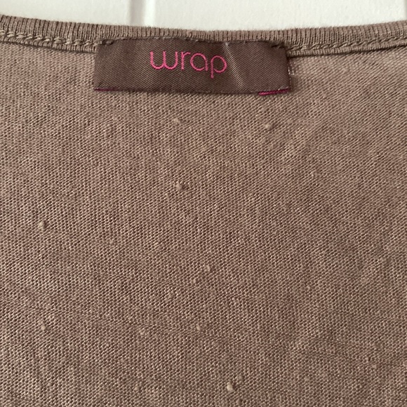 Wrap Linen Tee - Picture 3 of 6